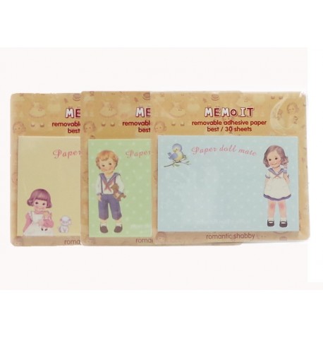 Pack Post it Paper Doll